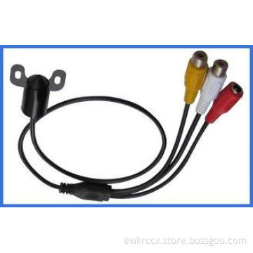 1/4 CMOS 90 Degree 8LED Lamps Hidden CCTV Mini Camera Mini